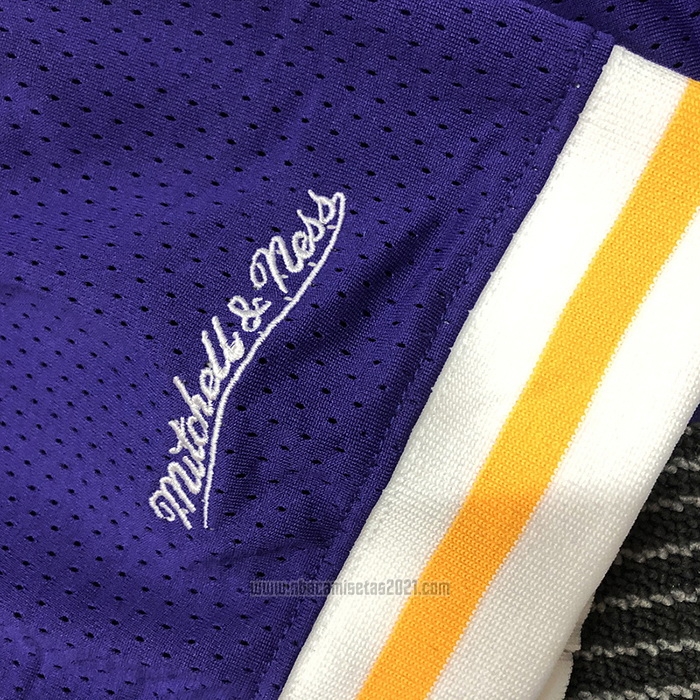 Camiseta Manga Corta Los Angeles Lakers Kobe Bryant #8 Violeta